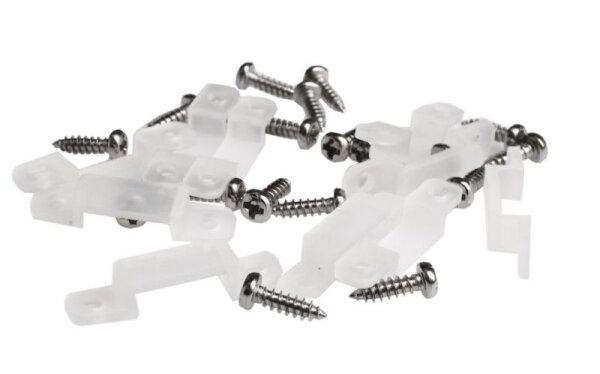 Mechanisches Systemzubehör, Silikon Klammern für Sauna / Facade Long Run W/CCT Stripe