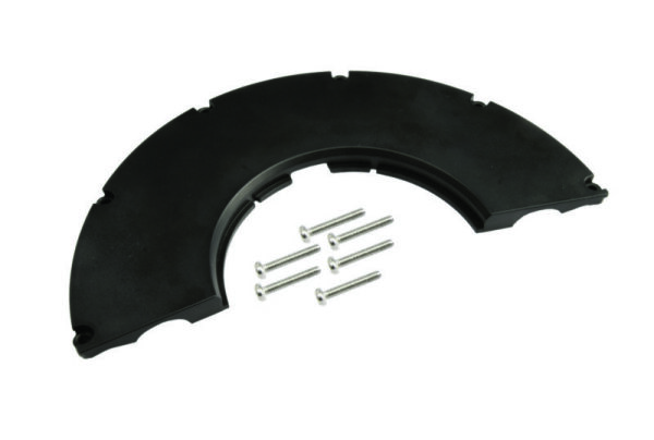 Mechanisches Systemzubehör, Abschirmblende 180 Grad für Serie Faro