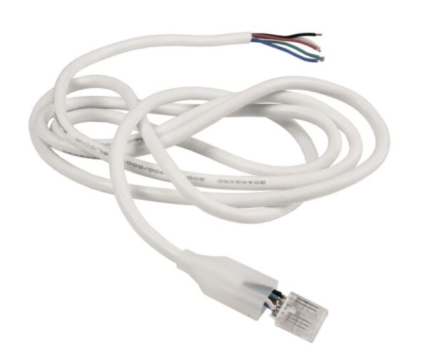 Elektrisches Systemzubehör, Einspeisekabel für Sauna / Facade Long Run RGBW Stripe, Länge: 1850 mm