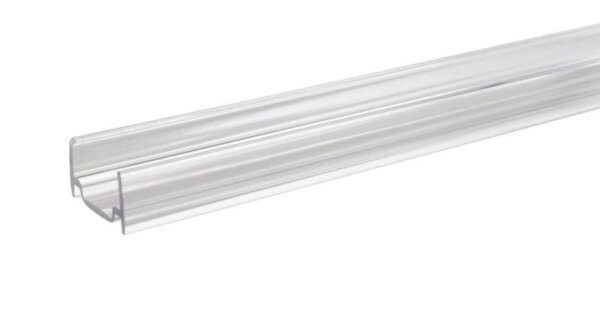 Mechanisches Systemzubehör, Kunststoffprofil 1m für Sauna / Facade Long Run RGB/RGBW Stripe, Länge: