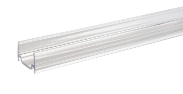 Mechanisches Systemzubehör, Kunststoffprofil 2m für Sauna / Facade Long Run RGB/RGBW Stripe, Länge: