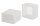 Mechanisches Systemzubehör, Endkappen Set 2 St. für Neon Omniflex Mini, Breite: 127 mm, Höhe: 127 mm