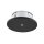 Mechanisches Montagezubehör, 68 mm Deckeneinbauadapter für Pendelleuchten, schwarz, Höhe: 32 mm, Dur
