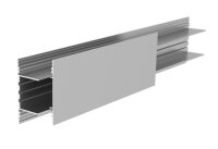 Profil, PLANO BSH für Wandmontage, 85 x 38mm, alu...