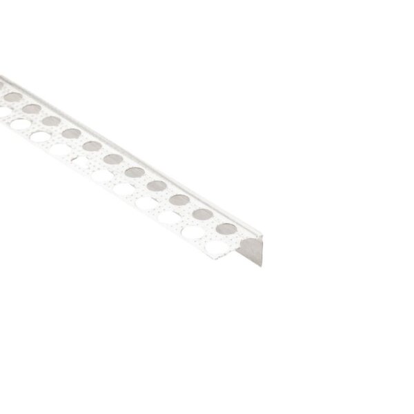 Profil, Combo Anschlussprofil für Spachtelarbeiten weiß, 3 m, Aluminium, Länge: 3000 mm, Breite: 13