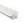 Profil, Combo Einbau Montageprofil mit Flügel, 13mm, 1m weiß, Aluminium, Länge: 1000 mm, Breite: 66