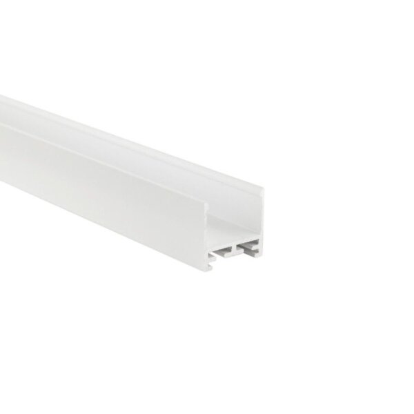 Profil, Combo U-Leuchtenprofil hoch, LU-02-20, eloxiert, 3m, Aluminium, Eloxiert, Länge: 3000 mm, Br