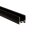 Profil, Combo U-Leuchtenprofil hoch, LU-02-20, schwarz, 2m, Aluminium, Länge: 2000 mm, Breite: 25 mm