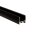 Profil, Combo U-Leuchtenprofil hoch, LU-02-20, schwarz, 3m, Aluminium, Länge: 3000 mm, Breite: 25 mm