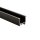 Profil, Combo T-Leuchtenprofil hoch, LT-02-20, schwarz, 1m, Aluminium, Länge: 1000 mm, Breite: 35 mm