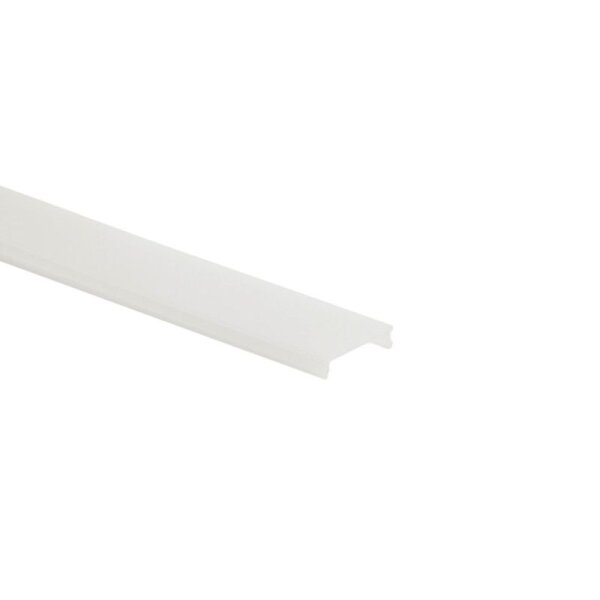 Profil Abdeckung, Combo Klick Abdeckung V4-HL-25 opal, 2 m, PMMA, Länge: 2000 mm, Breite: 20 mm, Höh