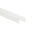 Profil Abdeckung, Combo Abdeckung, H-02-20, hoch, milchig, 2 m, PMMA, Länge: 2000 mm, Breite: 25 mm,