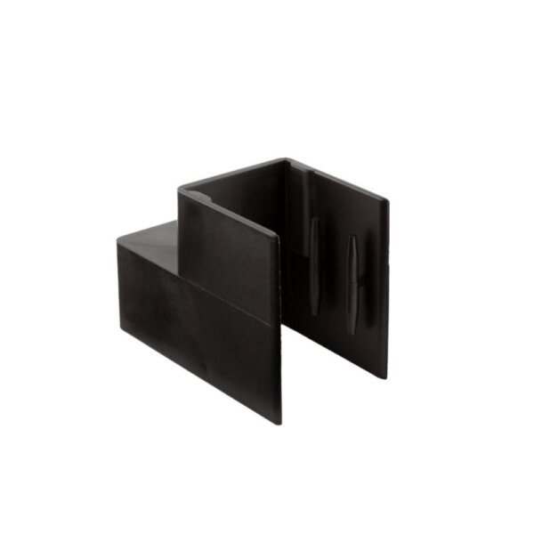 Profil Zubehör, Combo Beton Verbindungsstück Montageprofil - Trafoprofil, schwarz, ABS