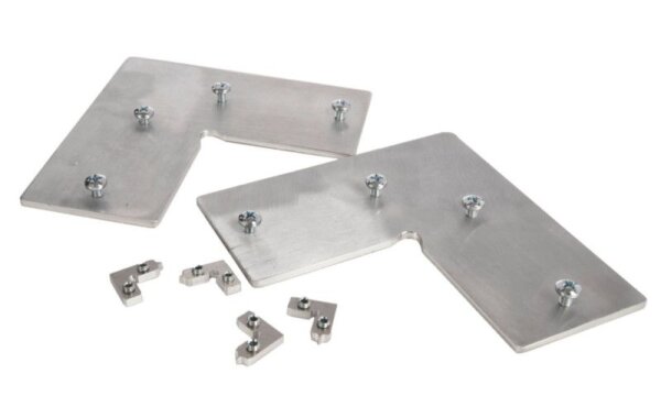 Profil Zubehör, Plano MS Eckverbinder, Metall