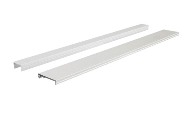 Profil Abdeckung, Plano ES & MS Uplight Blindabdeckung, alu eloxiert, Aluminium, Eloxiert, Länge: 20