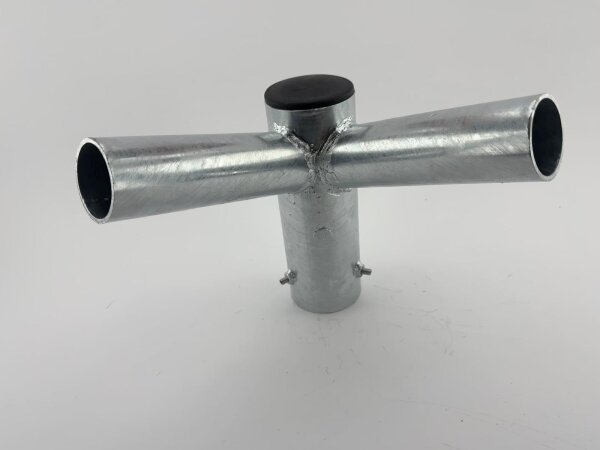 EIONLED Y-Adapter 80mm Aufnahme Maßt  - Leuchten adaption 2 x 60mm 90° (Sonderanfertigung)