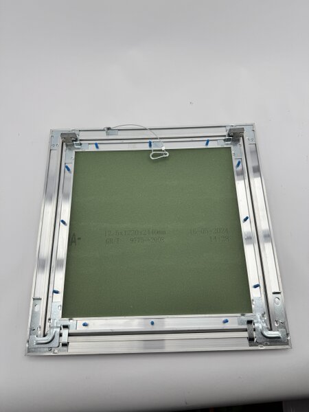 Revisionsklappe 40x40cm Revisionstüre 12,5mm UPMANN AluStar  mit GK-Einlage