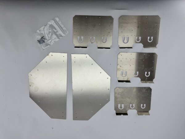 Revisionsklappen Halterung 30x30cm passend auf UPMANN ALUSTAR  by LED-ARENA Patentiert