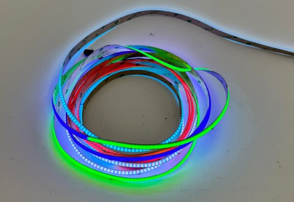 EIONLED SUPERLINE Digital COLORTUNE WS2811 5m 60W StripPROD720 24V 12W/m flexibel LED COB RGB 720LED/m IP20 MaxPerfomance