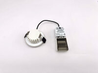 EIONLED 7W Einbauleuchte Weiß Flach 770LM Dimmbar IP65 Gekapselt 300°Schwenkbar CCT 3in1 (UWW-WW-NW) DA:68mm T:30mm