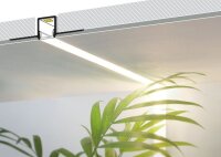 LED-Profil HIDE10 C4 mit Einputzflügeln...