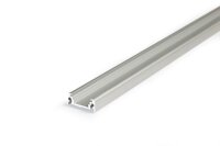 AU-SURF10 200cm LED-Profil silber H8*B20mm Aufbau-Profil incl. matte Abdeckung