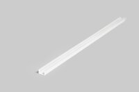 AU-MINI8 200cm LED-Profil Weiss  H7*B12,2mm Aufbau-Profil incl. matte Abdeckung