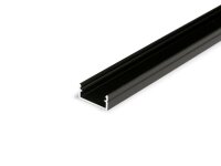 AU-PLANAR12 200cm LED-Profil schwarz H6,6*B14,4mm...