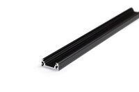 AU-SURF10 200cm LED-Profil schwarz H8*B20mm Aufbau-Profil...