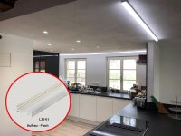 L30-01 Alu-System Aufbau-Profil B33,4xh12,8xL200cm...