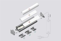 EK-30-60-10 200cm LED-Profil silber H16*B20mm Eck-Profil...