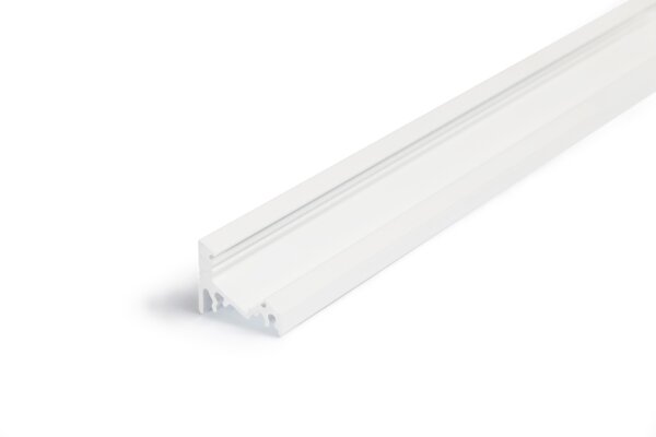 EK-30-60-10 200cm LED-Profil weiss H16*B20mm Eck-Profil incl. matte Abdeckung