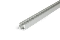 EIB-FLO12 200cm LED-BodenProfil silber H13,7*B15,8mm...