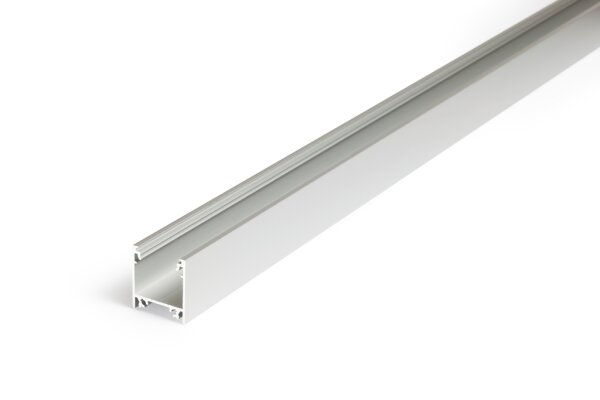 EIB-LINIA20 200cm LED-Profil silber H20,4*B30mm Einbau-Profil CUT_T19,5*b23mm incl. matte Abdeckung