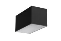 AU-PHIL53 C10 Großprofil B53xH53mm Aluprofil 300 Schwarz incl.matte Abdeckung