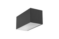 AU-PHIL-V2 C10 Großprofil mit Abhängemöglichkeit B53xH53mm Aluprofil 400 Schwarz incl. matte Abdeckung