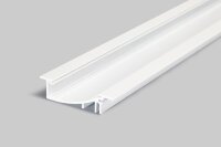 WA-BRA8 LED-Profil weiss H5,3xB1,35xL200cm Einbau-Profil...