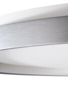 Deckenaufbauleuchte, Merope 600, 42 W, DIM, 3000/4000 K, Silber, 220-240 V/AC, 50 / 60 Hz, IP 20