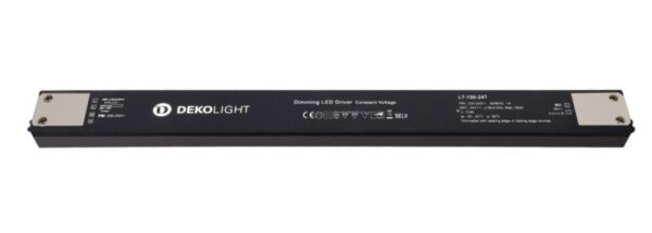 Deko-Light, Netzgerät (CV, DC) dimmbar, Long-Flat, DIM, CV, 24 V 50-150 W, Spannungskonstant, Dimmba
