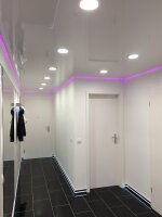 12W PANON LED Einbauleuchte Weiss 120 230V Direkt Ohne Trafo Dimmbar DA:120mm, Deckeneinbau LED Downlight  (Restposten)